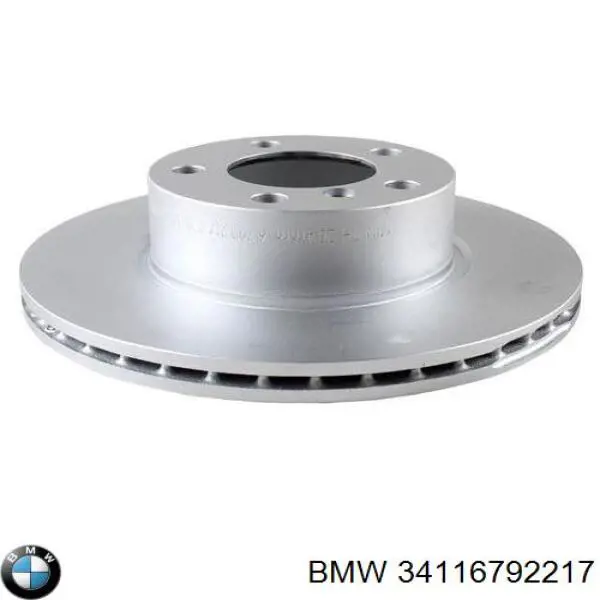 Купить 34116792217 BMW Ротор тормозной