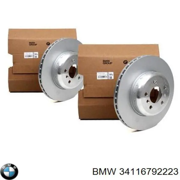 34116792223 BMW Disco do freio dianteiro