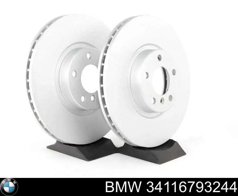34116793244 BMW диск тормозной передний