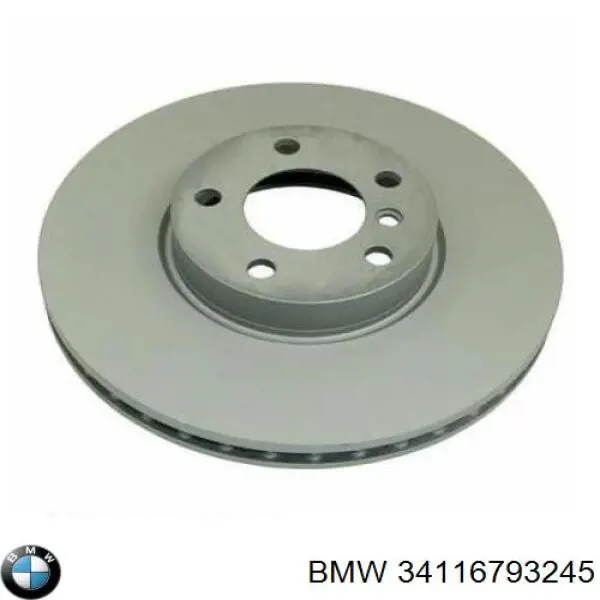 34116793245 BMW Диск тормозной передний