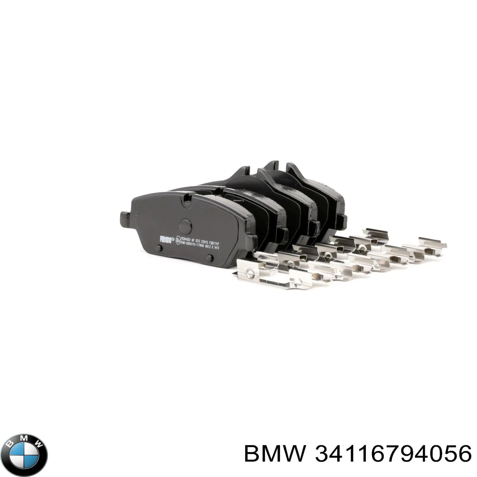 Передние тормозные колодки 34116794056 BMW