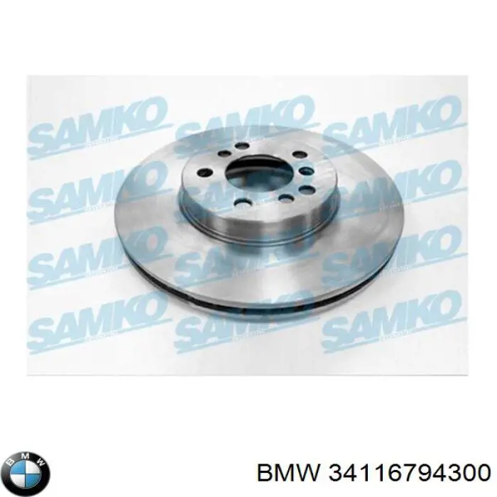 Купить 34116794300 BMW Ротор тормозной