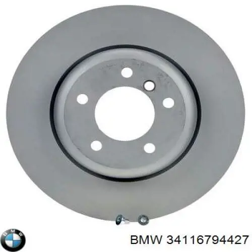 Передние тормозные диски 34116794427 BMW
