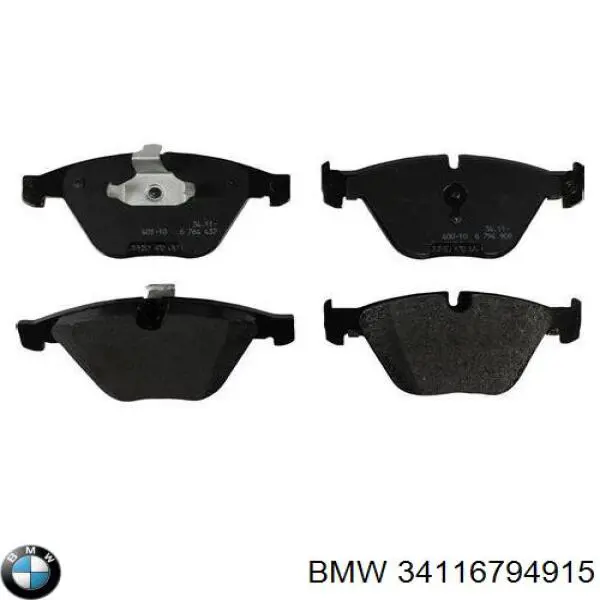 Sapatas do freio dianteiras de disco BMW 34116794915 preço, a partir de 80,17 USD