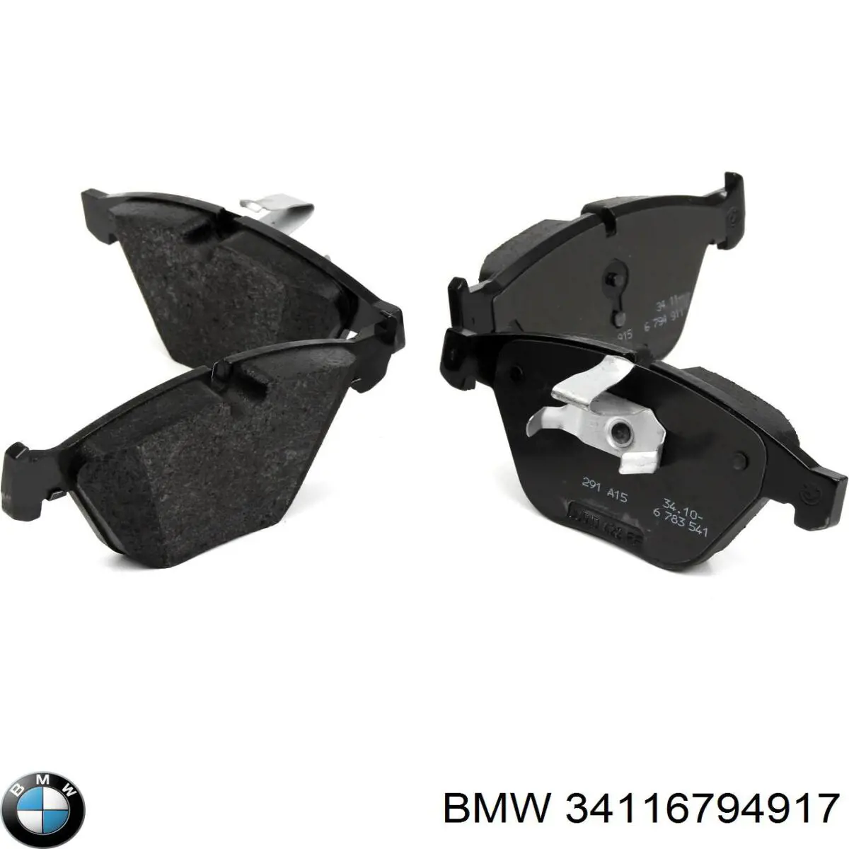 Передние тормозные колодки 34116794917 BMW