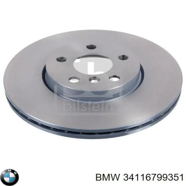 34116799351 BMW передние тормозные диски