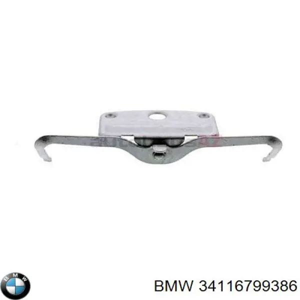 Conjunto De Muelles Almohadilla Discos Delanteros 34116799386 BMW