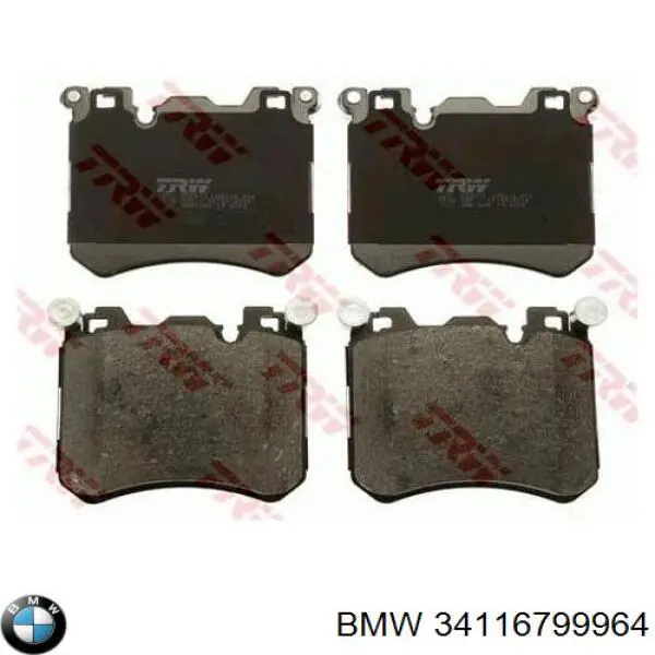 Колодки BMW 34116799964 цена, от 418.81 USD