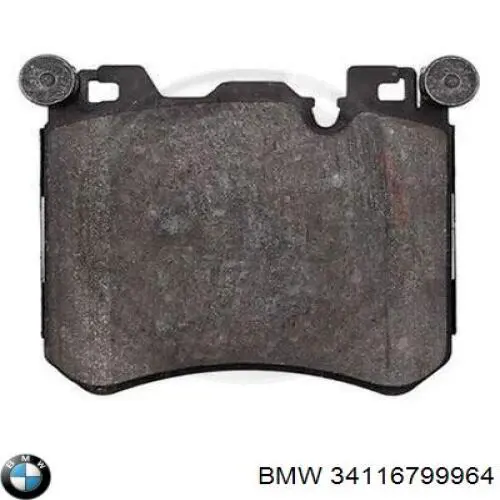 Купить 34116799964 BMW Колодки тормозные