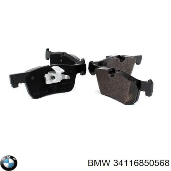 34116850568 BMW колодки тормозные передние дисковые