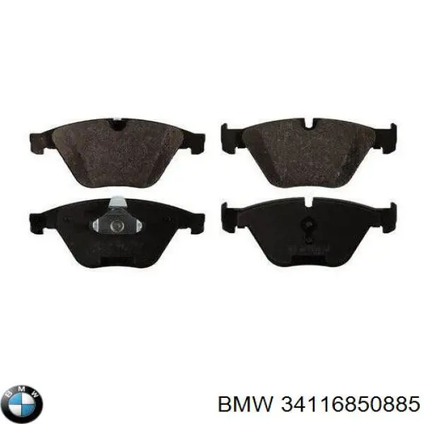 34116850885 BMW Колодки передние