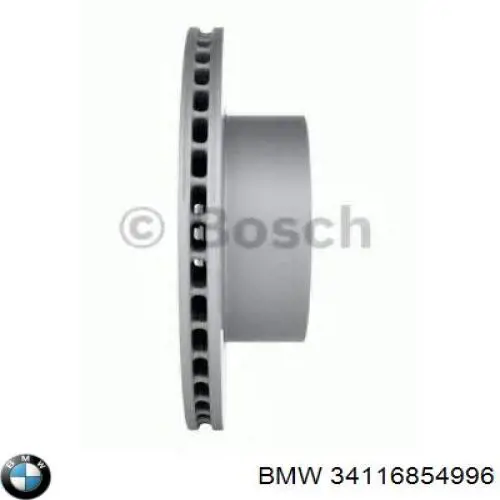 Передний тормозной диск BMW 34116854996