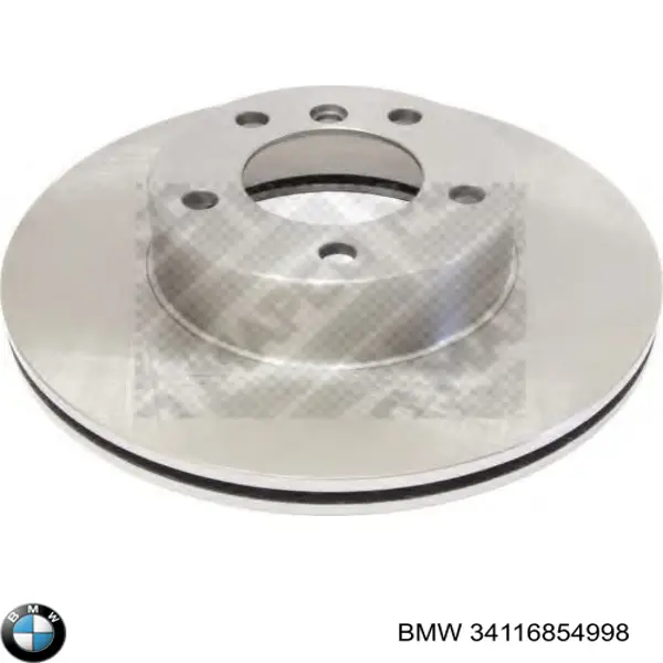 Передние тормозные диски 34116854998 BMW