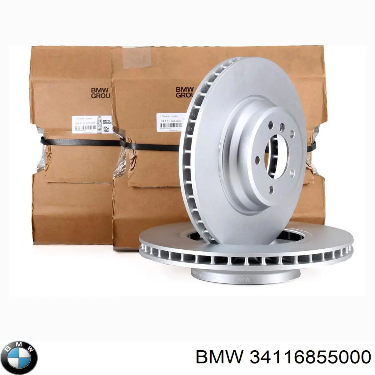 Передний тормозной диск BMW 34116855000