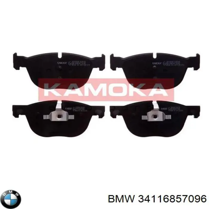 Передние тормозные колодки 34116857096 BMW