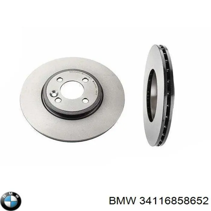 34116858652 BMW тормозные диски
