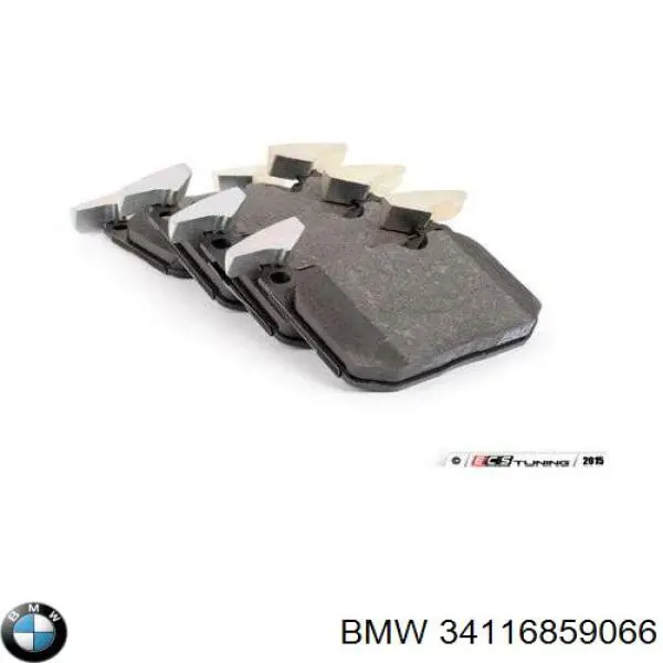 Передние тормозные колодки 34116859066 BMW