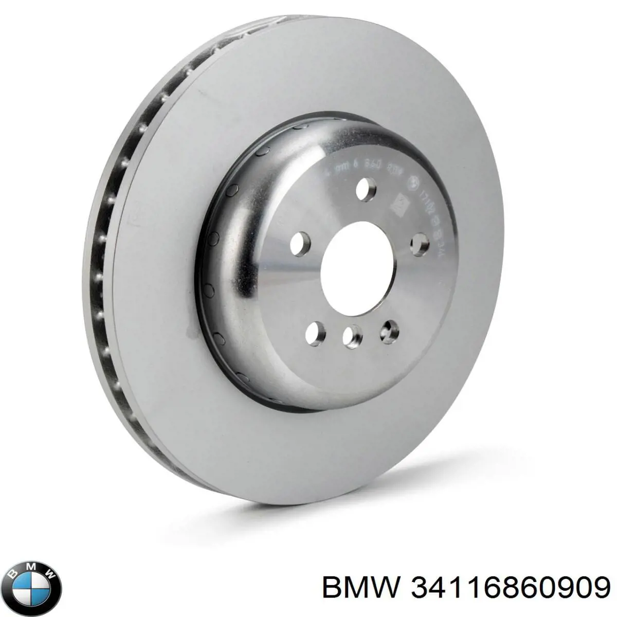 Передний тормозной диск BMW 34116860909