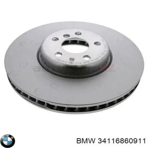 34116860911 BMW диск тормозной передний