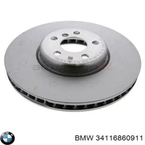 34116860911 BMW disco do freio dianteiro