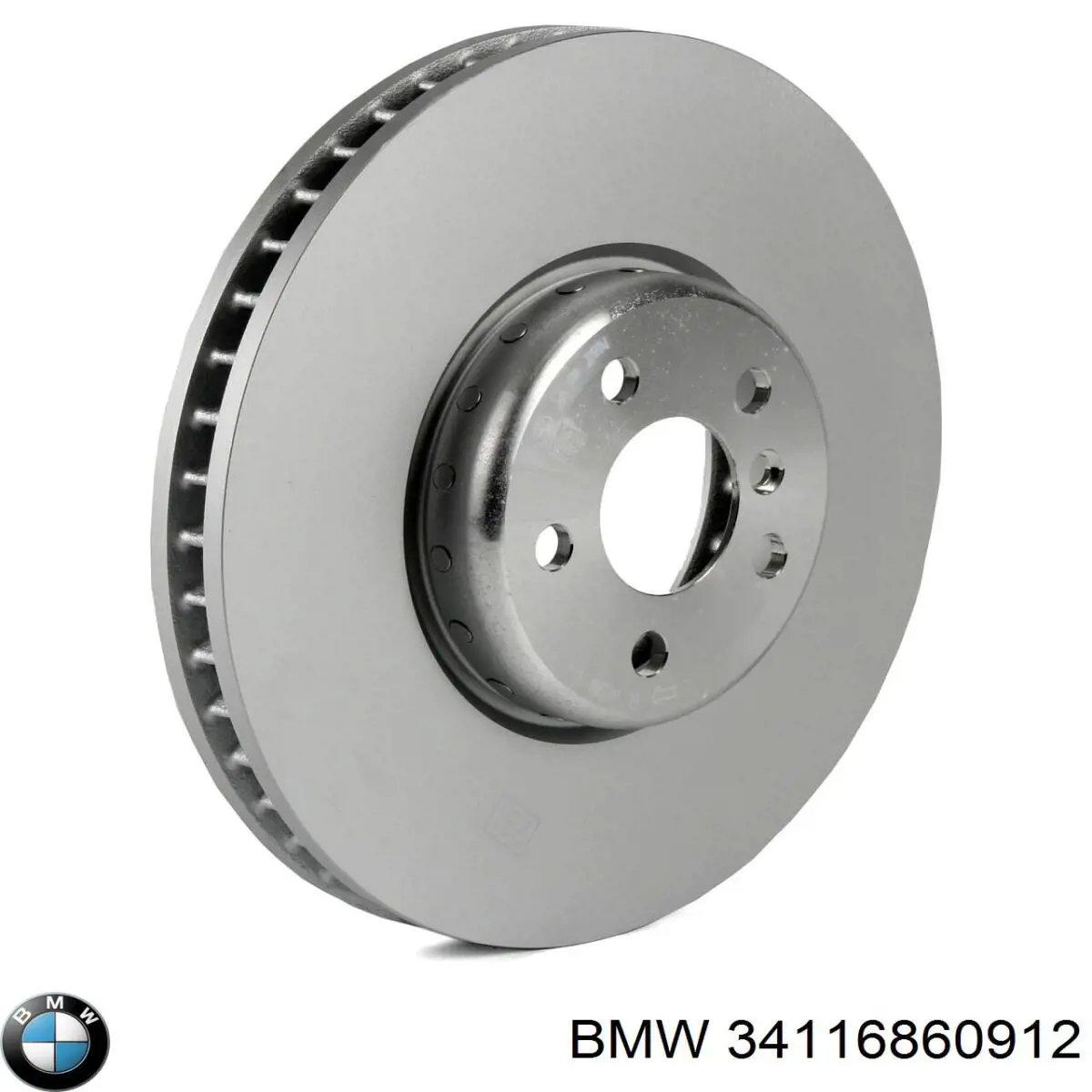 Передний тормозной диск BMW 34116860912