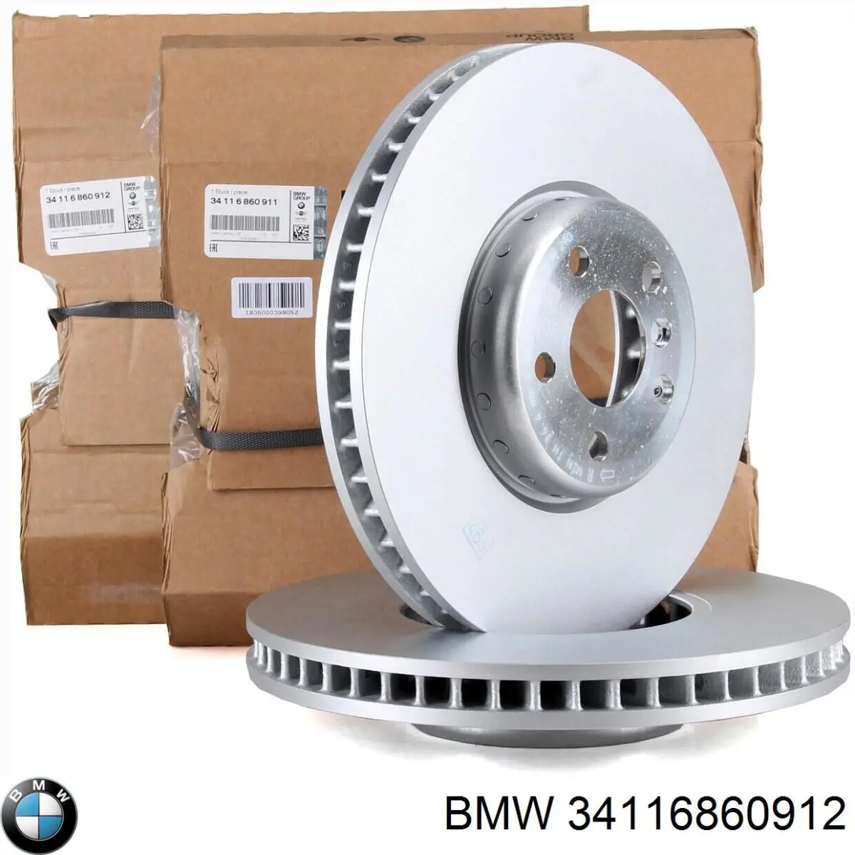 34116860912 BMW disco do freio dianteiro