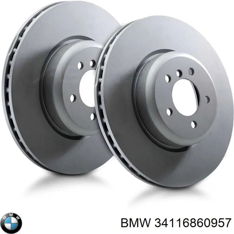 Купить 34116860957 BMW Ротор тормозной