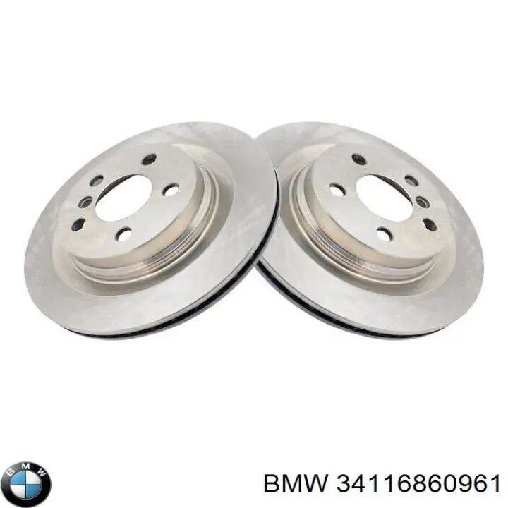 34116860961 BMW disco do freio dianteiro