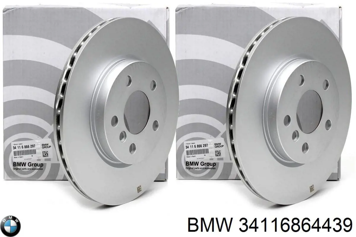 Купить 34116864439 BMW Ротор тормозной