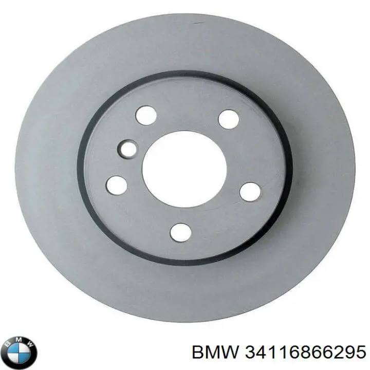34116866295 BMW Диск тормозной передний