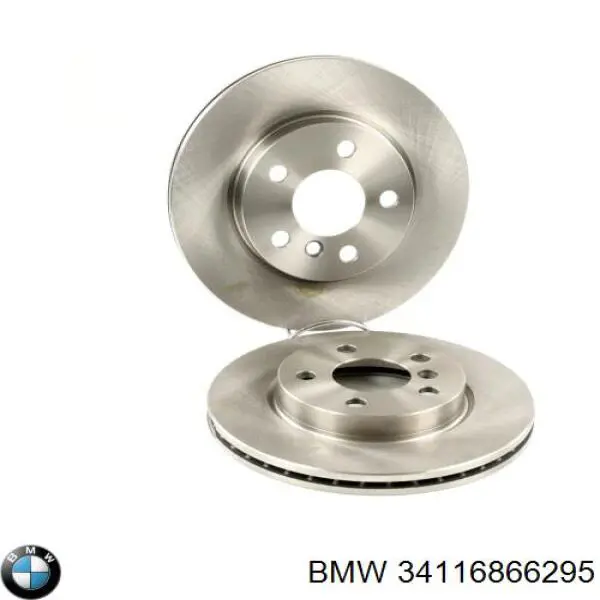 Передние тормозные диски 34116866295 BMW