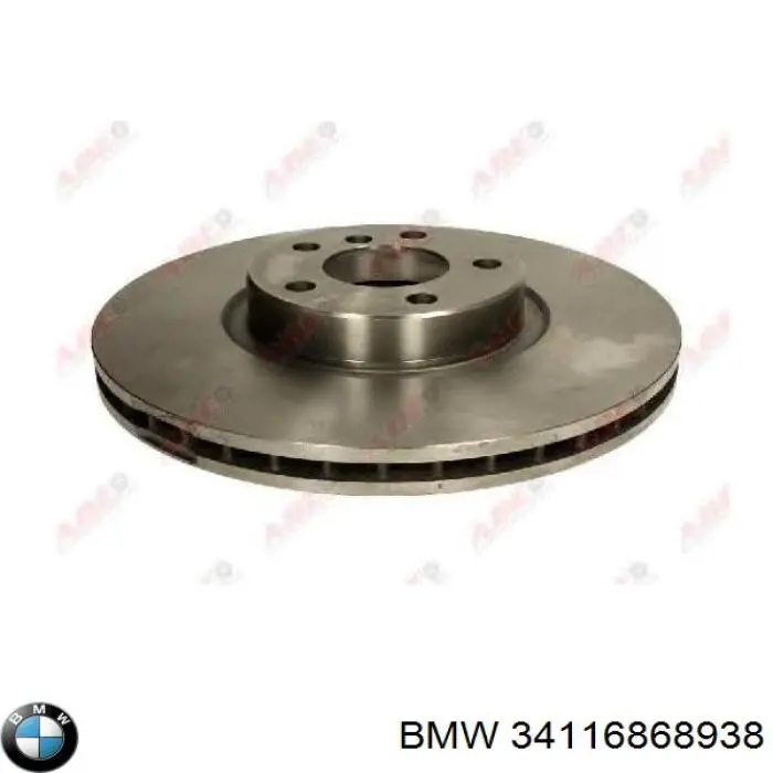 Тормоз дисковый передний BMW 34116868938 цена, от 190.04 USD