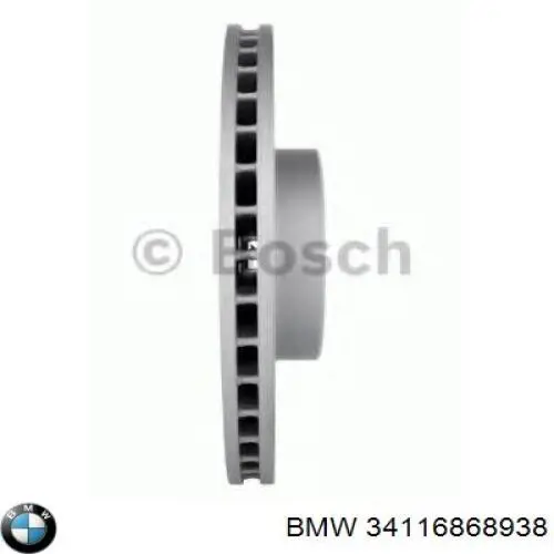 Передние тормозные диски 34116868938 BMW