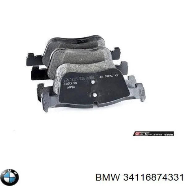 Колодки BMW 34116874331 цена, от 153.90 USD