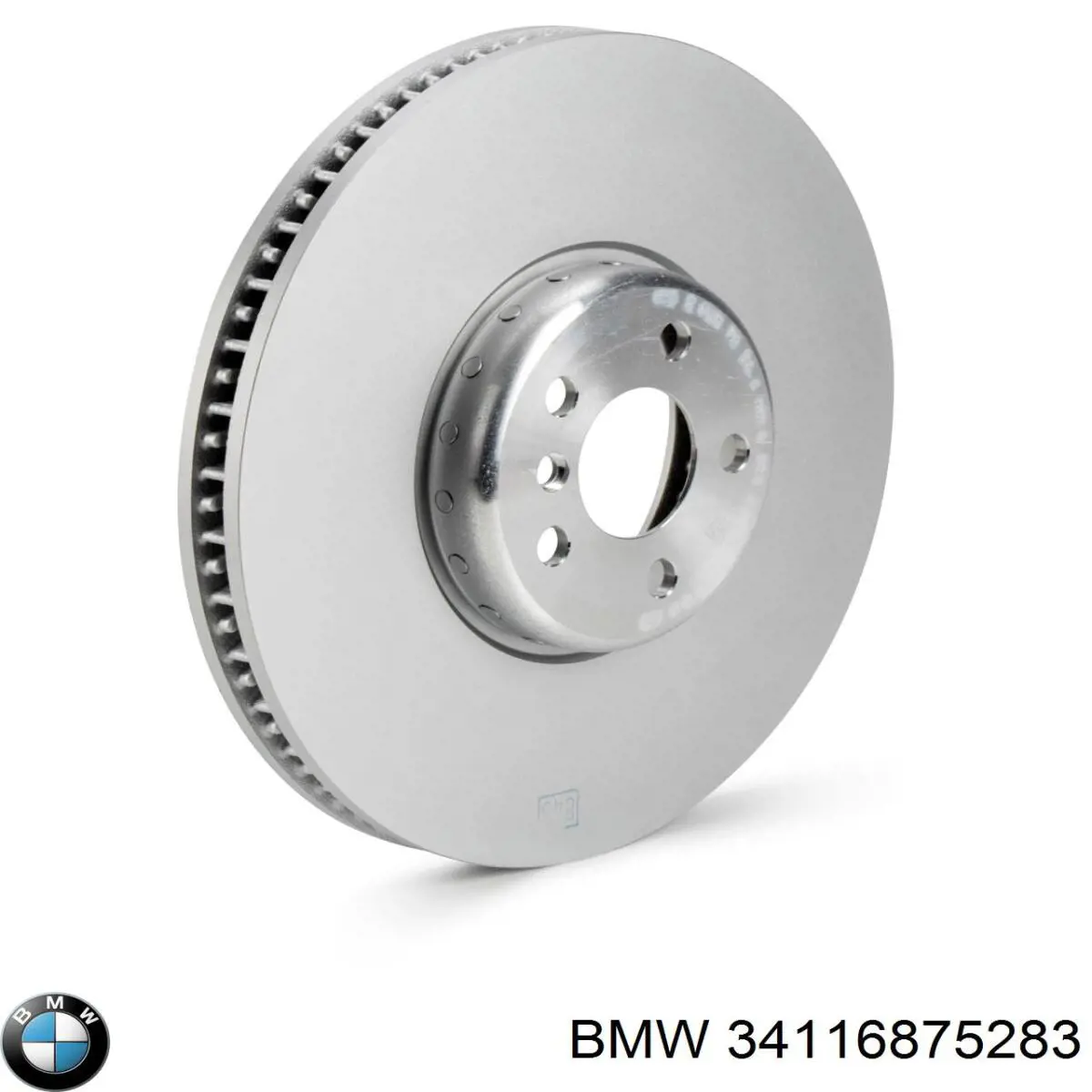 Передний тормозной диск BMW 34116875283