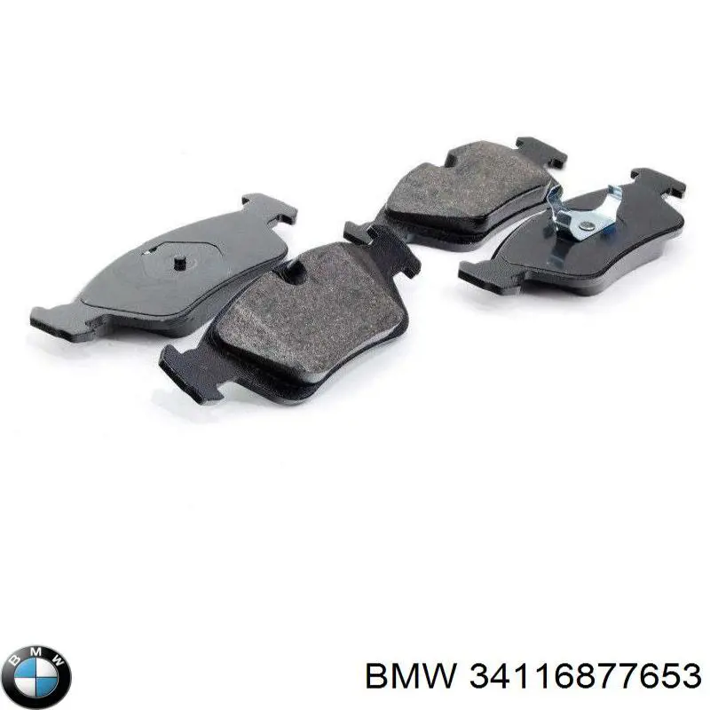 Тормозные колодки BMW 34116877653