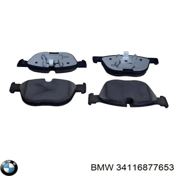 Передние тормозные колодки 34116877653 BMW