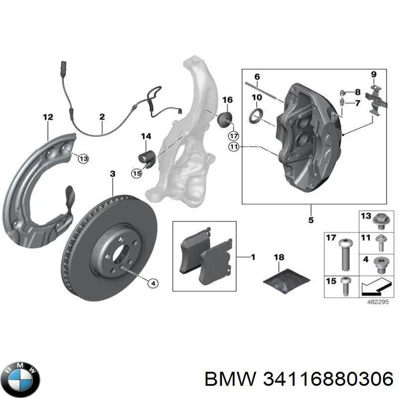  34116891304 BMW