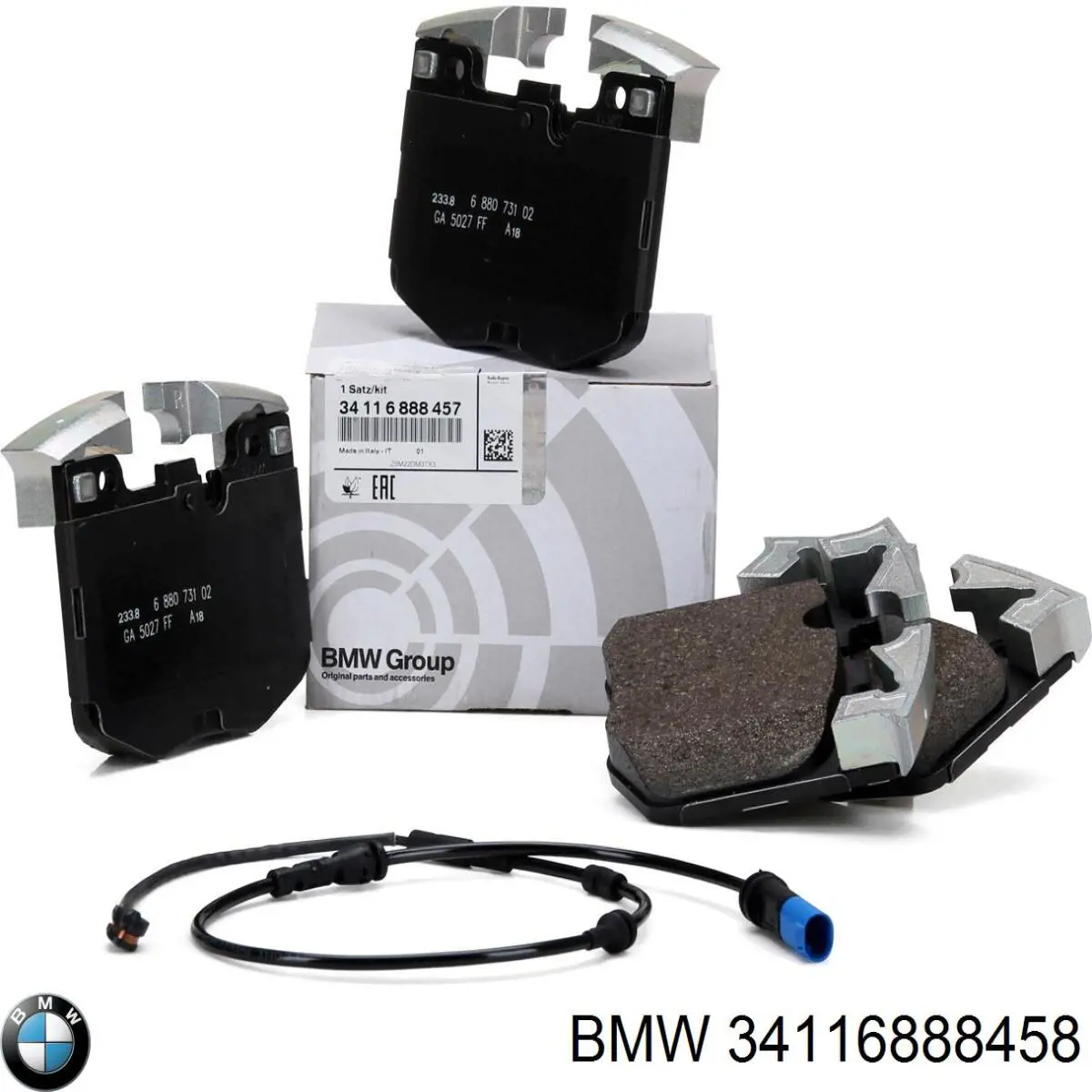 Sapatas do freio dianteiras de disco BMW 34116888458 preço, a partir de 161,77 USD