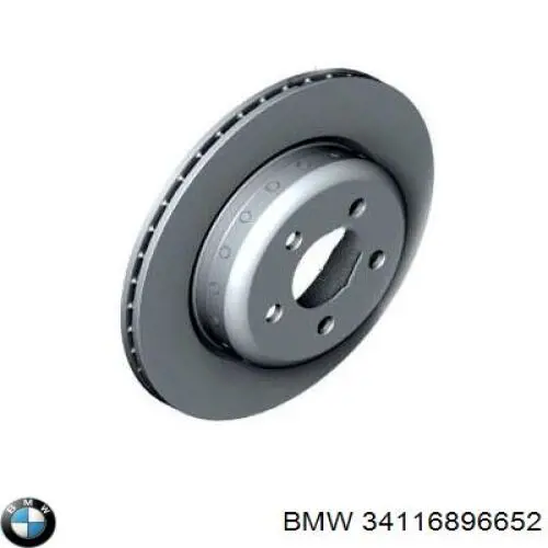 Купить 34116896652 BMW Ротор тормозной