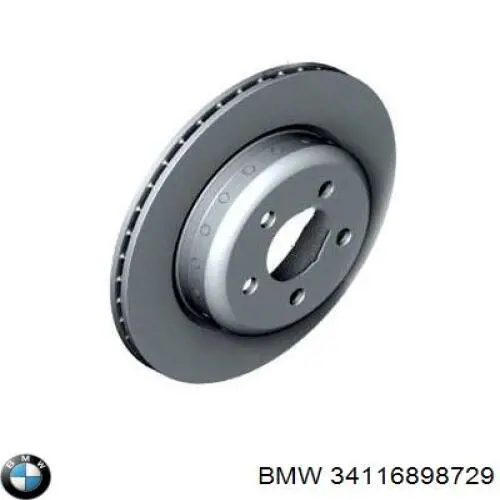 Передний тормозной диск BMW 34116898729