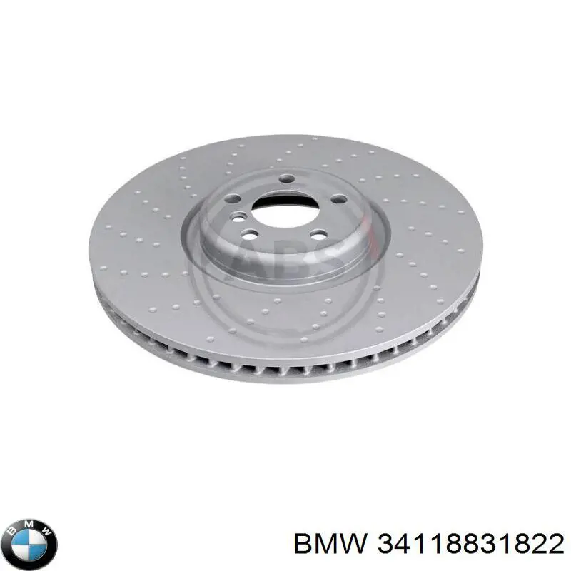 Тормоз дисковый передний BMW 34118831822 цена, от 120.00 USD