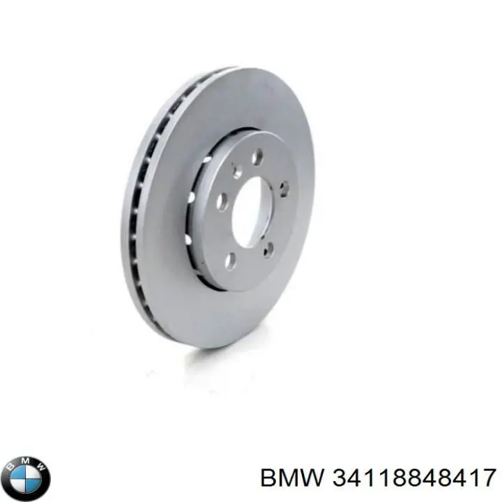 Disco do freio dianteiro BMW 34118848417 preço, a partir de 167,82 USD