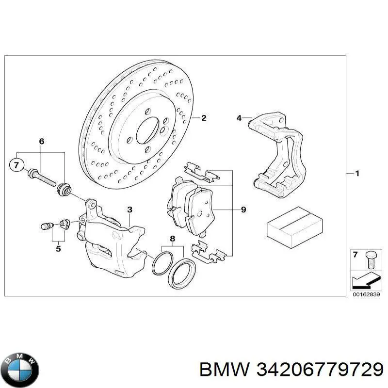  34206779761 BMW