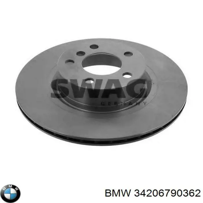 Тормозные диски 34206790362 BMW