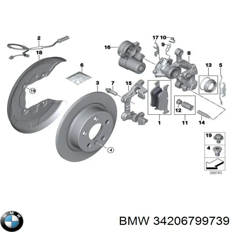  34206799739 BMW