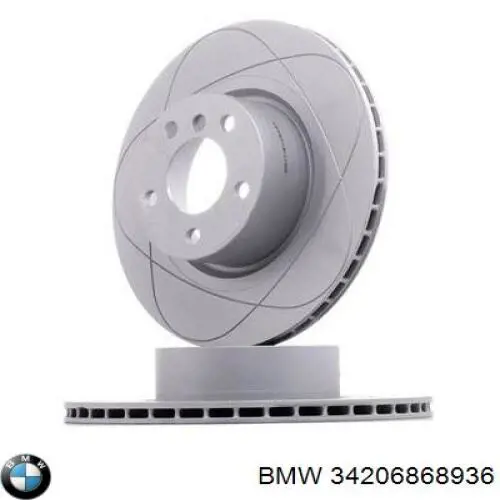 Задний тормозной диск BMW 34206868936 цена, от 71.36 USD