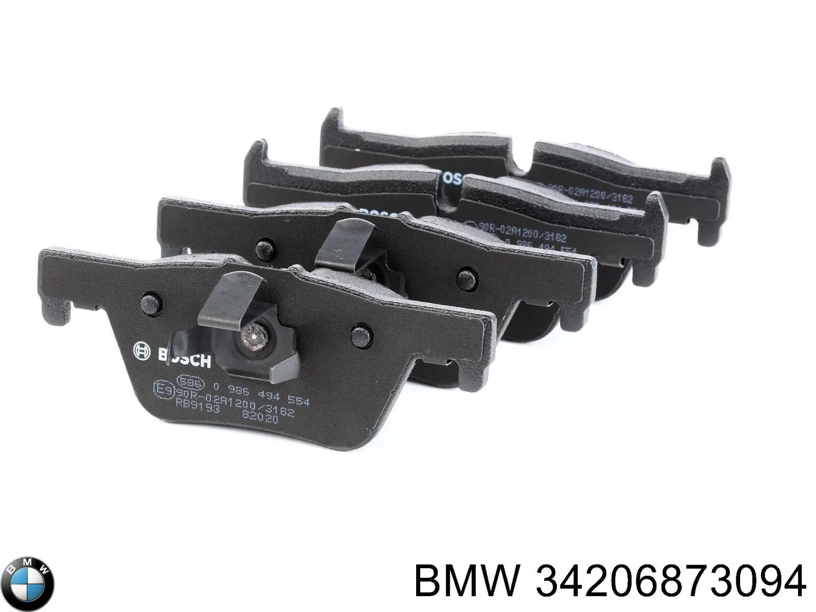Колодки дисковые  BMW 34206873094 цена, от 63.66 USD