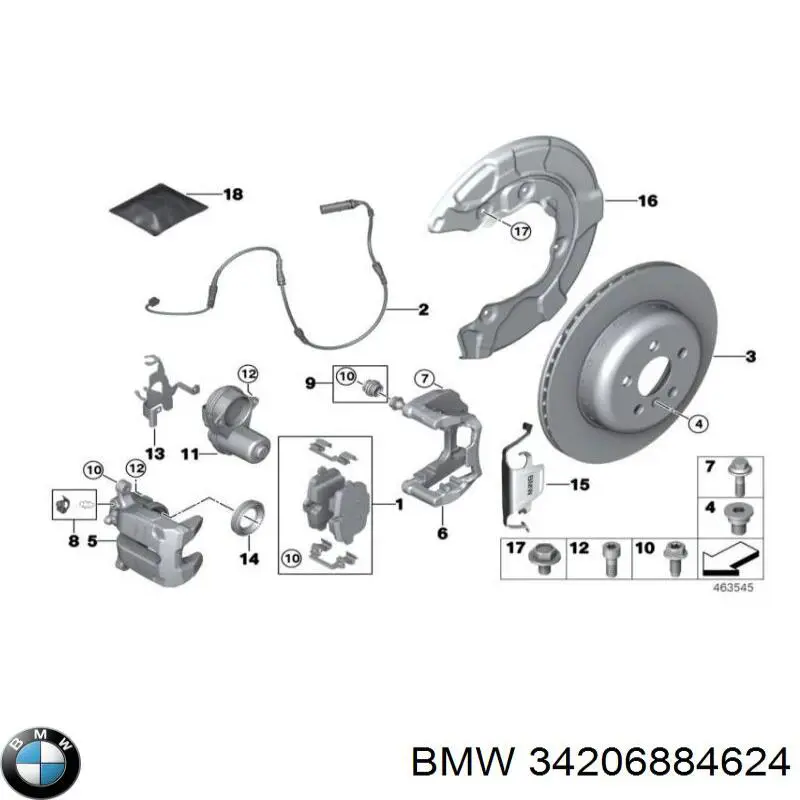  34206884624 BMW