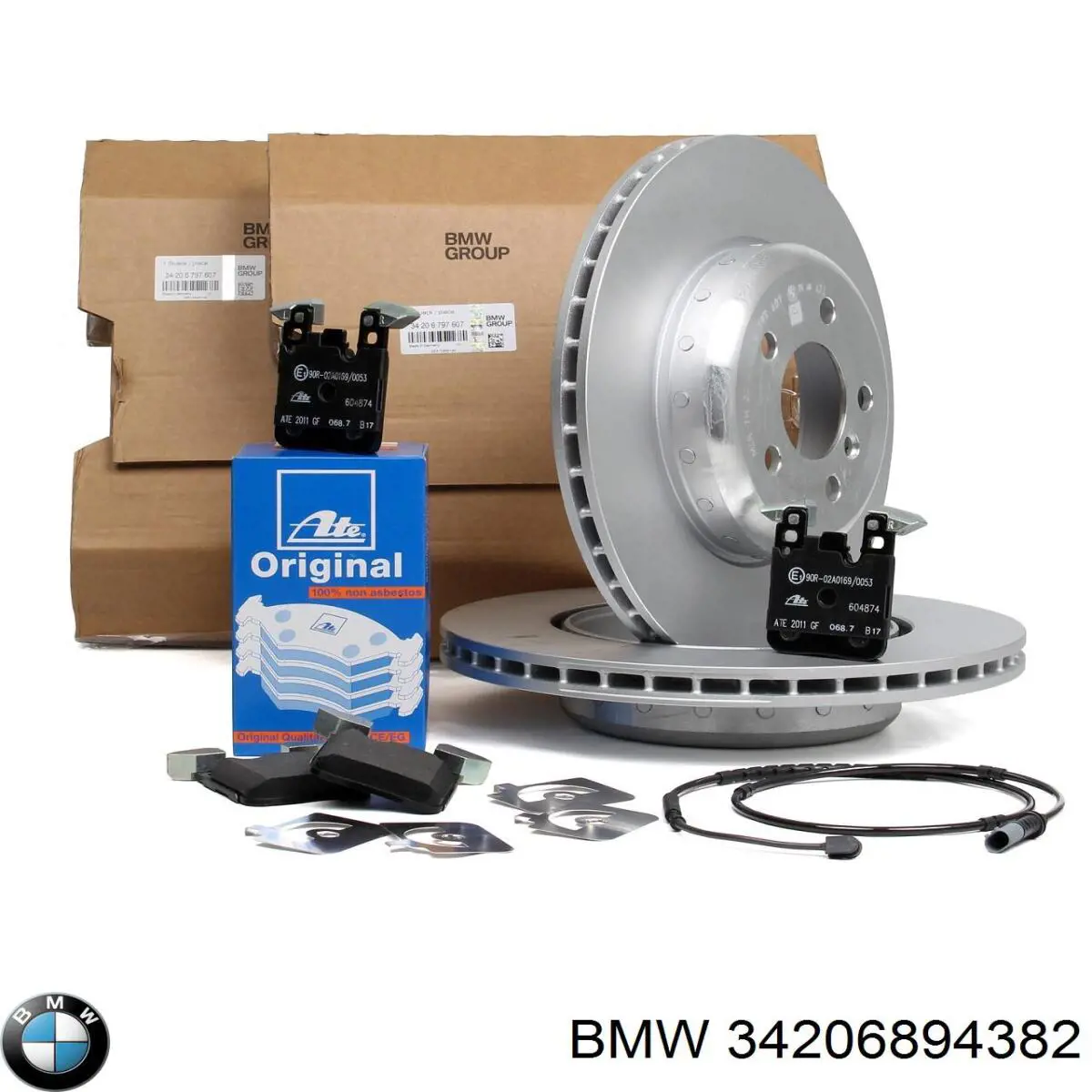 Задний тормозной диск BMW 34206894382 цена, от 184.77 USD